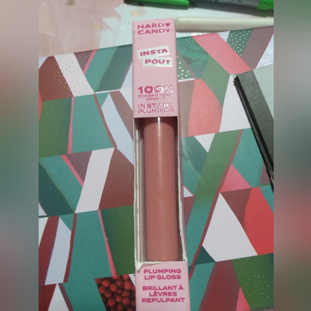 BNIB Hard Candy Insta Pout in shade "Pink Teddy"